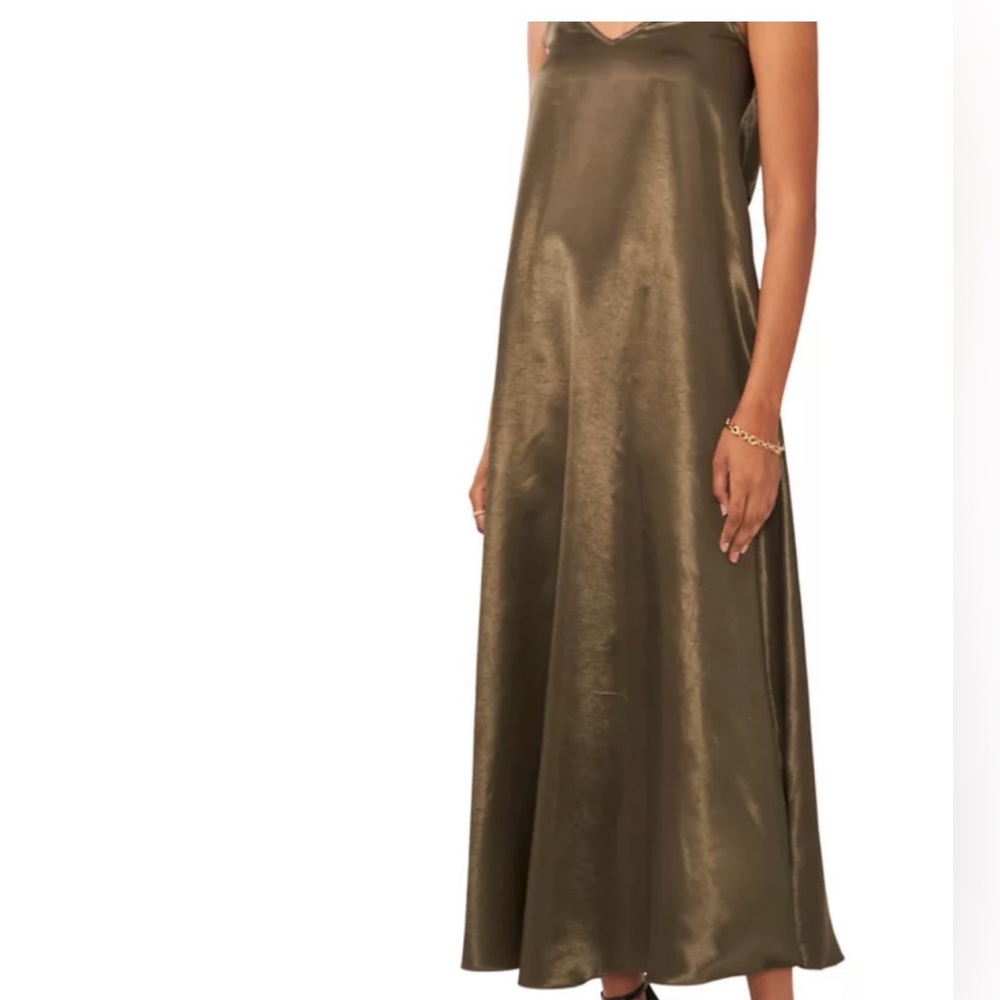 Vince Camuto Light Olive Dress